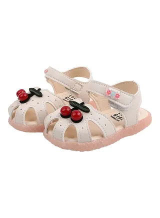 Anti-Skid Comfortable Soft Sole Baby Girl Sandals Multicolour 