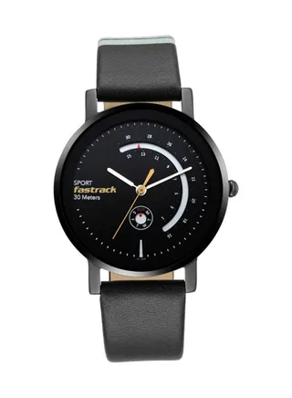 Leather Analog Wrist Watch 6172NL01 