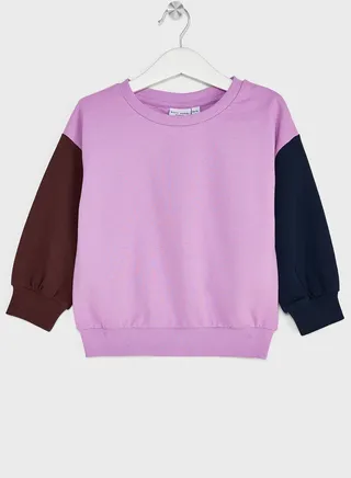 Kids Colourblock Sweatshirt 