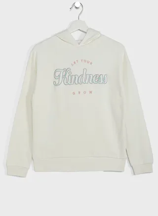Kids Slogan Hoodie 