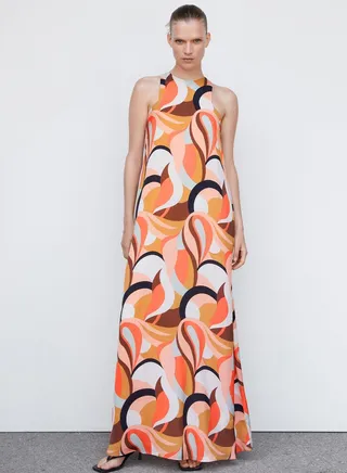Halter Neck Dress 