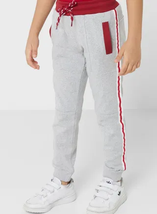 Cut & Sew Jogger With Tape