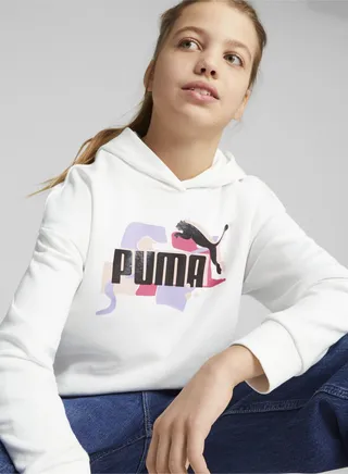 Essentials Kids Girls Street Art Hoodie 