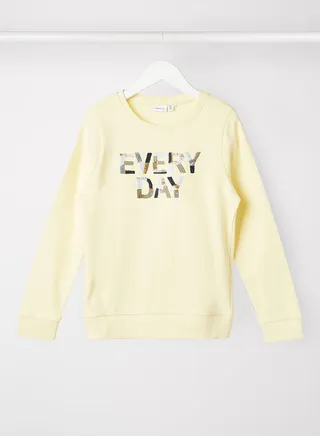 Kids/Teen Sequins Detail Sweatshirt 