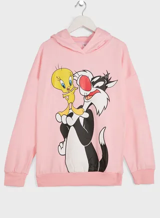 Youth Looney Tunes Tweety Hoodie 