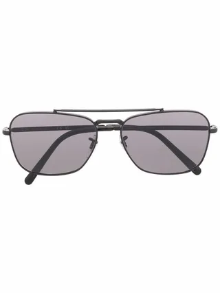 Rectangular Aviator Sunglasses