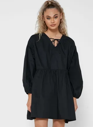 Oversized Smock Dress 