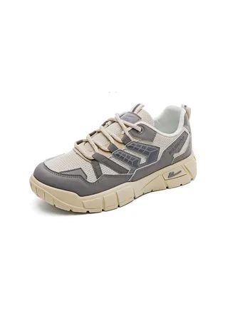 Mesh Breathable And Versatile Thick Sole Dad Shoes 