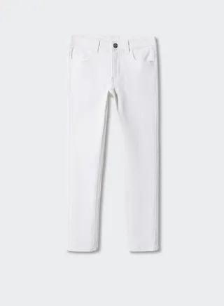 Youth Light Wash Slim Fit Jeans 