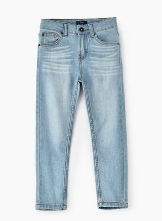 Jam Boys Basic Denim Jeans, Soft and Comfortable Cotton-Blend Denim Jeans for Boys, Perfect for Everyday Wear 