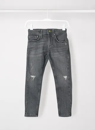 Boys Distressed Jeans Blue 