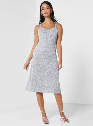 Strappy Midi Dress 