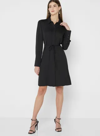 Button Down Dress 