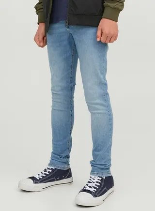 Kids Light Wash Straight Fit Jeans 