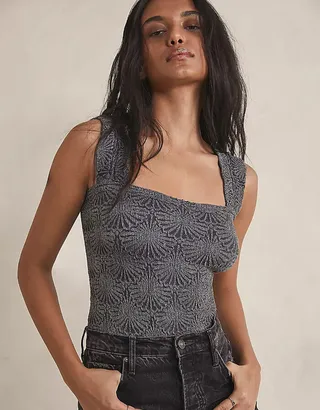 FREE PEOPLE Love Letter Womens Cami