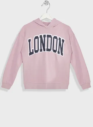 Girl City Printing Hoodie 