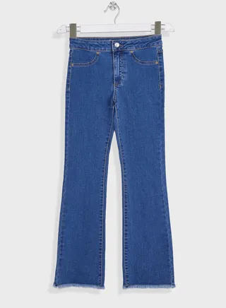 Youth Light Wash Straight Jeans 
