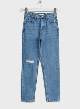 Kids Mom Fit Jeans 