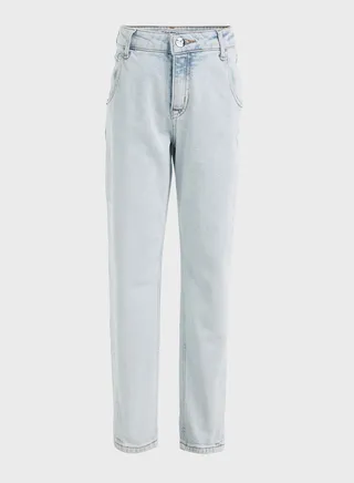Kids Light Wash Straight Fit Jeans 