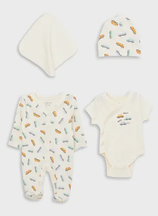 Infant Printed Gift Set 