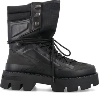 Misbhv Ibiza Monogram Lace-Up Boots