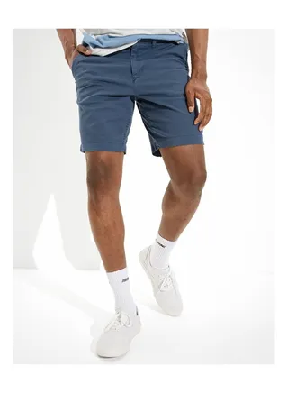 AE Flex 9" Lived-In Khaki Short 