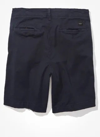 AE Flex 9" Lived-In Khaki Short 