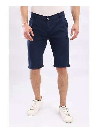 Plain Basic Mid-Rise Shorts 