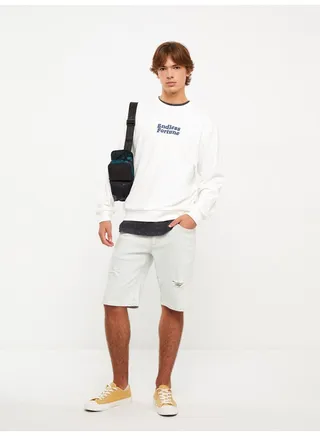 Standard Fit Men's Jean Shorts 