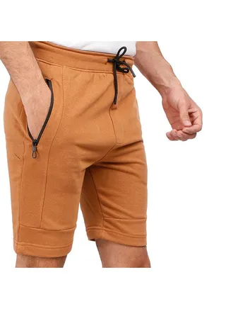Coup Basic Short For Men - Regular Fit - Cafe 