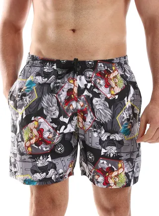 Polyester Elastic Waist Summer Swim Short 