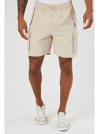 Cargo Drawstring Shorts 