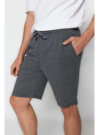 Anthracite Men's Regular Fit Shorts & Bermuda 