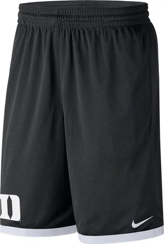 Duke Nike Men's College Mesh Shorts in Black