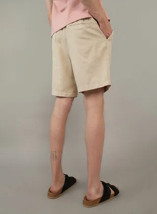 AE 7" Linen-Blend Lived-In Trekker Short 