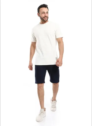 Zipper Pockets Practical Plain Shorts 