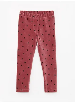 Elastic Waist Patterned Baby Girl Tights 