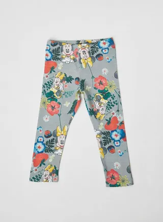 Minnie Tenndi Leggings Grey/Pink/Blue 