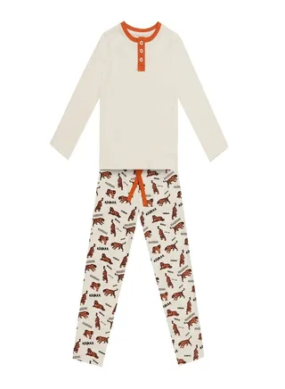 Greentreat Boys Organic Cotton Loungewear Set 
