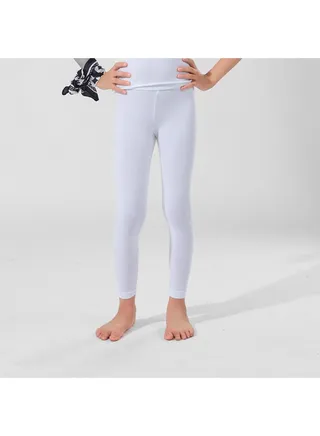 Mojo Girls'Legging Comfortable  White 