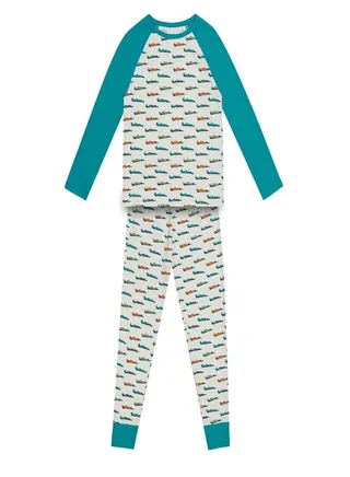 Greentreat Boys Organic Cotton Loungewear Set 