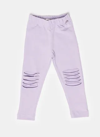 LEGGING purple Baby Girls 