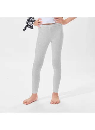 Mojo Girls'Legging Comfortable Gray 