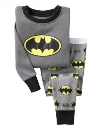 Cartoon Pyjama And Pants Set Grey/Black/Yellow 
