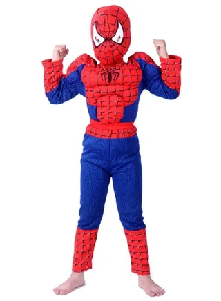 Spiderman Costume Set Multicolour 