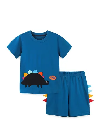 Boys Stylish Comfy T-Shirt And Shorts Set 