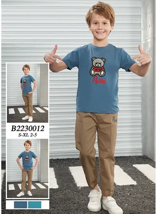 boy's clothing set Two piece 