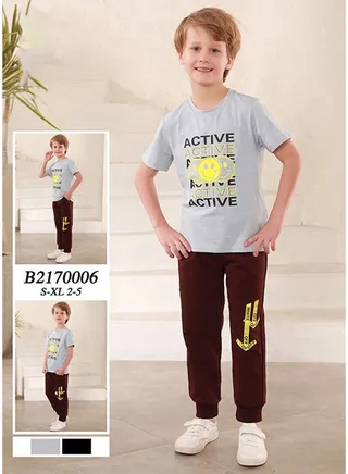 boy's clothing set Two piece 