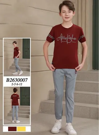 boy's clothing set Two piece 