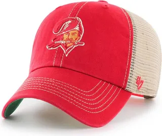 '47 Brand Men's Tampa Bay Buccaneers Legacy Trawler Trucker Clean Up Snapback Cap